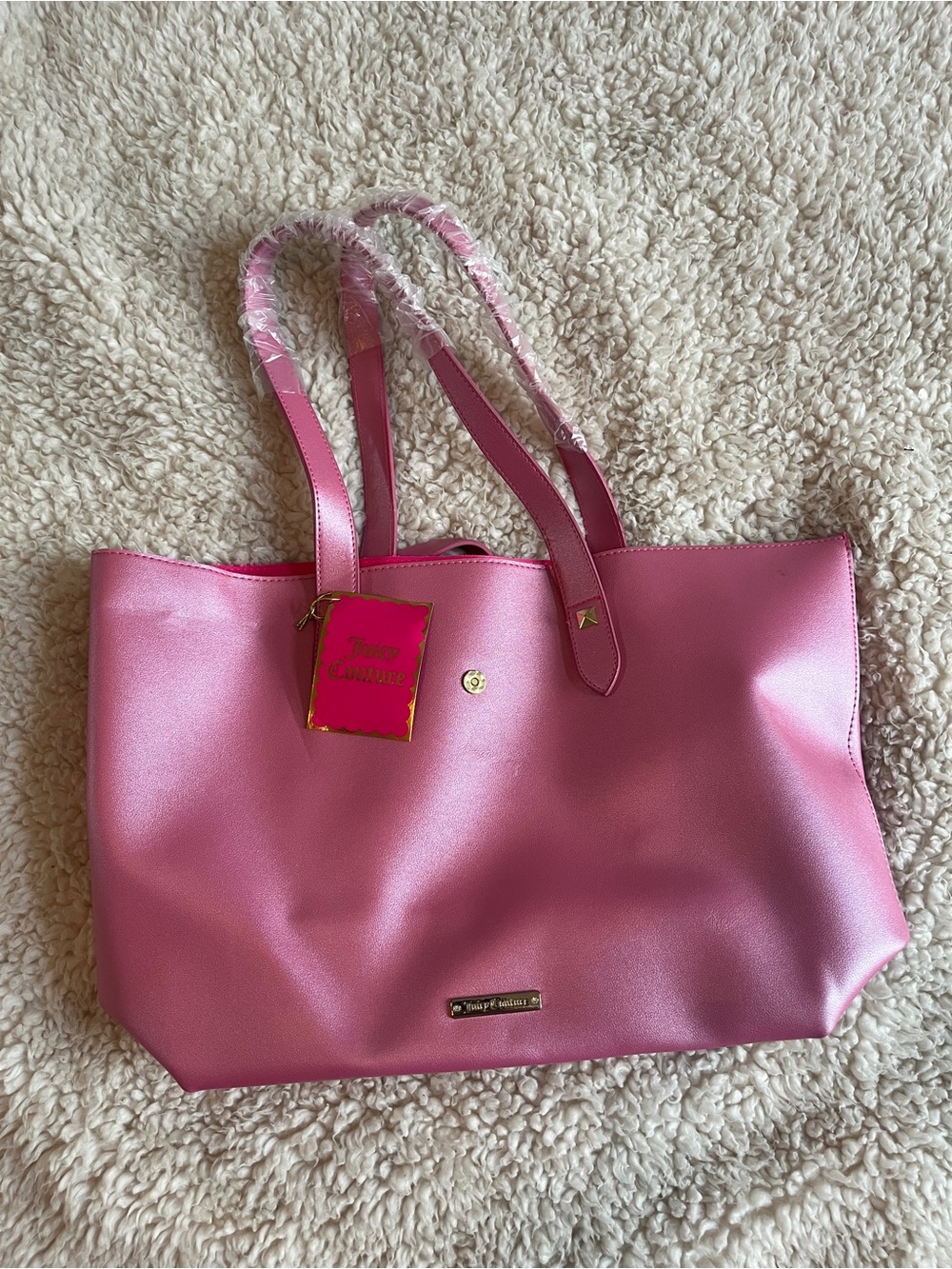 Juicy Couture Pink Tote Bag New with Tags
